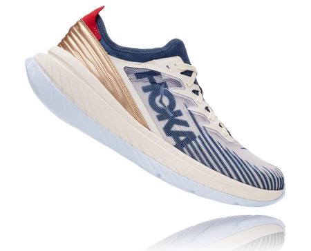 Hoka Carbon X-SPE Distance Homem - Tenis Corrida Estrada Branco | PT-6KGzHht